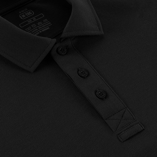 M-Tac - Koszulka Polo Basic 65/35 - Bawełna/Poliester - Czarny - 80124002