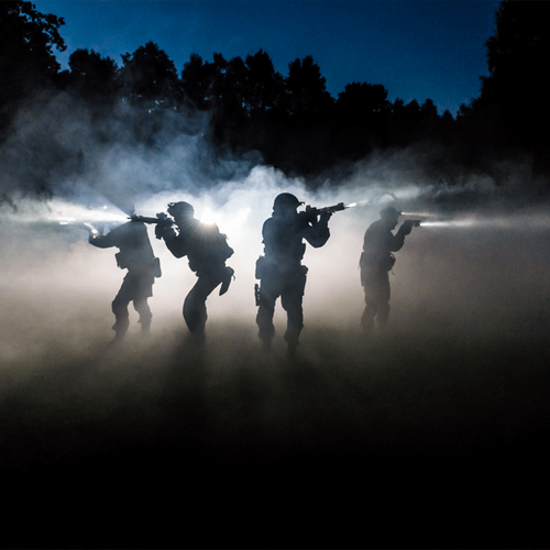 Mactronic - Latarka taktyczna Black Eye - 1000 lm - Czarny - THH0049