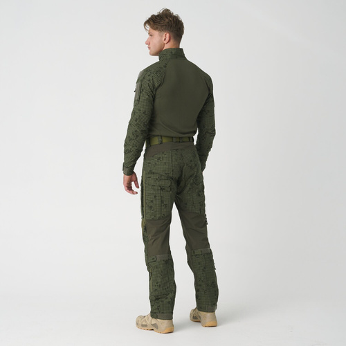 Helikon - Spodnie taktyczne MCDU - PolyCotton Stretch Ripstop - Olive Green/ERDL - SP-MCD-SP-1P02A