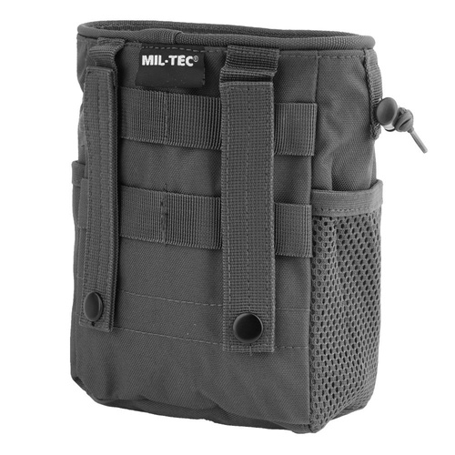 Mil-Tec - Worek zrzutowy MOLLE - Czarna - 16156302