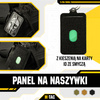 M-Tac - Panel na naszywki z kieszenią na karty ID ze smyczą - Czarny - 10118002
