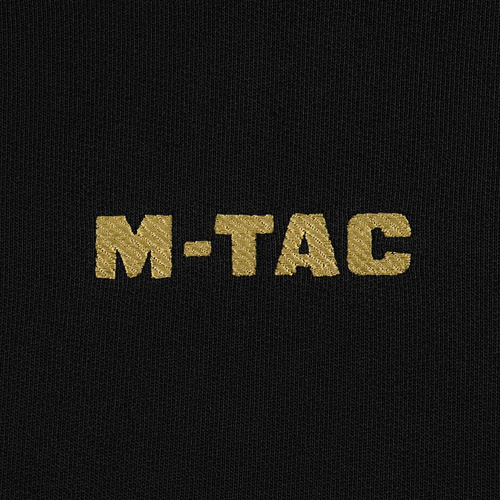 M-Tac - Bluza z kapturem Hoodie Worn to the Bone - Czarna - 20554002