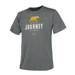 Helikon - Koszulka T-Shirt Journey to Perfection - Bawełna - Shadow Grey - TS-JTP-CO-35