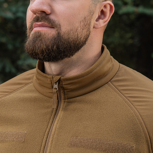 M-Tac - Kurtka Combat Fleece Polartec Jacket - Coyote Brown - 20491017