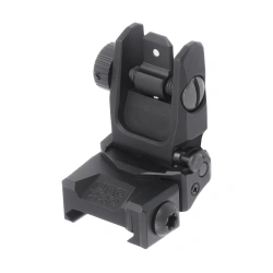 UTG - Składany przeziernik Rear Sight Flip-Up - Picatinny - Aluminium - Czarny - TLURS55
