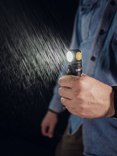 Armytek - Latarka czołowa Wizard C2 Pro Max - IP68 - 4000 lm - 21700 - Czarny - F06701PC