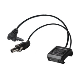 Unity Tactical - Włącznik żelowy na kablu ModButton Lite Sync - SureFire/Crane Laser - 7" - Czarny - MBL2-BLK-SF/CL-7