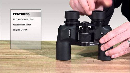 Vortex Optics - Lornetka Raptor 8.5x32 - R385