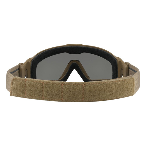 Oakley - Gogle balistyczne SI Ballistic Alpha Halo Goggle Terrain Tan - Grey - OO7065-03