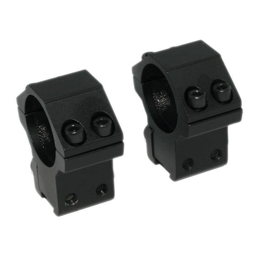 Leapers - Montaż dwuczęściowy do lunety UTG® AccuShot® - Średni - Weaver / Picatinny - Tubus 1'' - RGWM-25M4