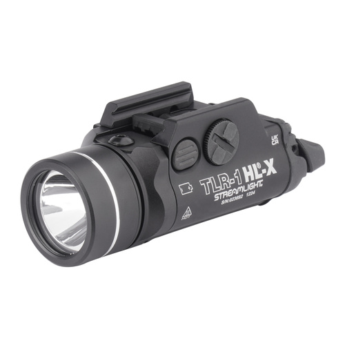Streamlight - Latarka taktyczna LED na broń TLR-1 HL-X - 1500 lm - Picatinny - Czarny - L-69501