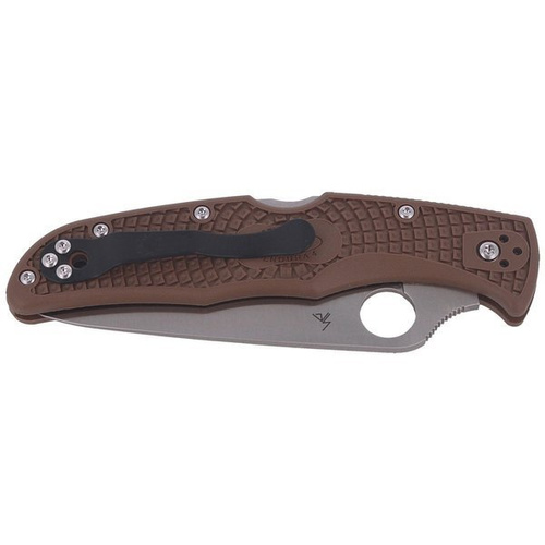Spyderco - Nóż składany Endura® 4 FRN Flat Ground Brown - C10FPBN