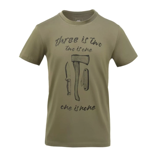 Helikon - Koszulka T-Shirt One is none - Olive Green - TS-ONN-CO-02