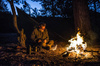 Helikon - Koszula bushcraftowa Woodsman - DuraCanvas - Czarny/Taiga Green - KO-WDN-DC-1109A
