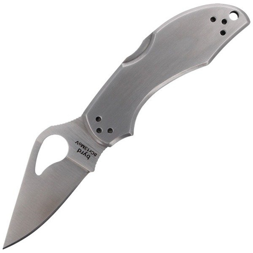 Spyderco - Nóż składany Byrd Robin™ 2 Stainless Plain - BY10P2