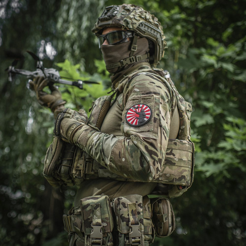 M-Tac - Naszywka Droga Samuraja - PVC 3D - Biały/Czerwony - 51338302