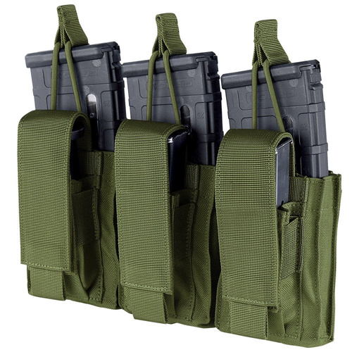 Condor - Ładownica Kangaroo Mag Pouch Gen II na magazynek AR-15 i pistoletowy - Potrójna - Olive Drab - 191233-001