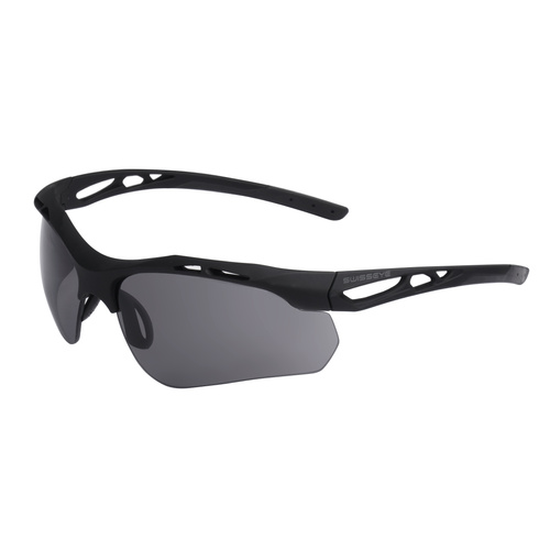 Swiss Eye - Okulary balistyczne Attac - Wmienne wizjery - Czarny - 40391