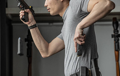 UTG - Magazynek Polymer Magazine Gen II do pistoletu Glock - 9x19 mm - 17 naboi - RBT-GL917-A