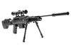 Black Ops - Wiatrówka łamana Sniper z lunetą 4x32 i dwójnogiem - 4,5 mm Diabolo - B1008