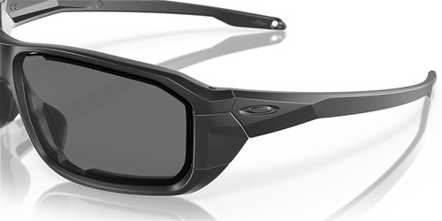 Oakley - Okulary balistyczne SI Ballistic HNBL - Matte Black - Szare - OO9452-0265
