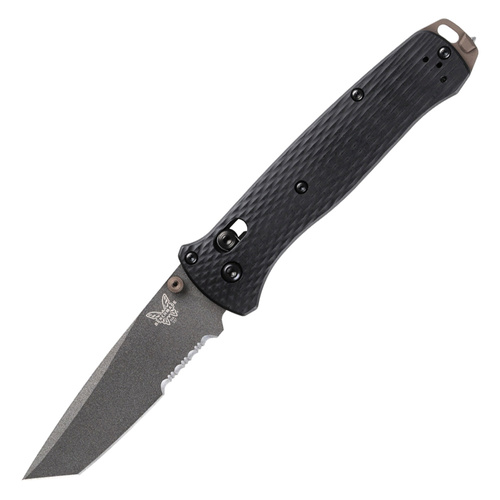 Benchmade - Nóż składany Benchmade 537SGY-03 Bailout - CPM-M4 - Czarny - 537SGY-03