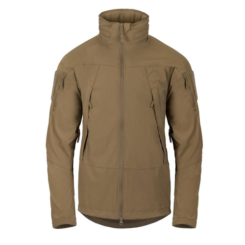 Helikon - Kurtka przeciwdeszczowa Blizzard® - StormStretch® - Mud Brown - KU-BLZ-NL-60