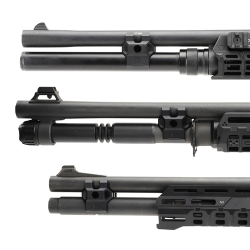 Strike Industries - Szyna Picatinny na lufę strzelby kalibru 12 - Czarna - SI-SG-BCL-12-BK