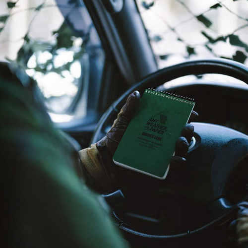 Modestone - Notes wodoodporny - 96 x 148 mm - 50 kartek - Zielony - A33MIL 