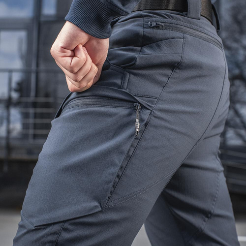 M-Tac - Spodnie trekkingowe Sahara Flex Lite - Granatowe - 20064015