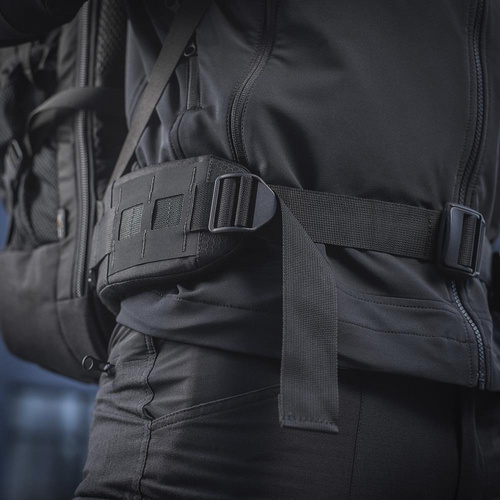 M-Tac - Plecak Wojskowy Elite Hex - Duży - Czarny - 10217002