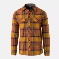Helikon - Koszula z długim rękawem Defender Mk2 - Nylon Sorona Blend - Evening Pumpkin Plaid - KO-DF2-NS-2R