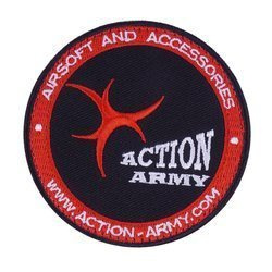 Action Army - Naszywka - Czarna