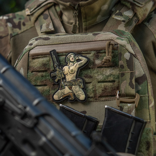 M-Tac - Naszywka Tactical Girl №1 Mjóllnir - PVC - Pełny kolor - 51116107
