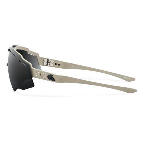Gatorz - Okulary balistyczne Blastshield B2 - ANSI Z87.1+ - Anti-Fog - Smoke Polarized - GZ-16-346