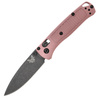 Benchmade - Nóż taktyczny składany Mini Bugout - CPM-S30V - Różowy - 533BK-05