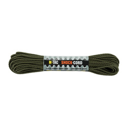 M-Tac - Elastyczna linka paracord Shock-Cord Dragon Skin - 15 m - OD Green - 51581001