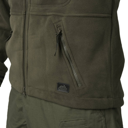 Helikon - Bluza polarowa Infantry - Black/PL Woodland - BL-INF-HF-17