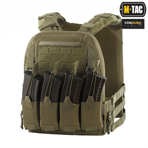 M-Tac - Kamizelka taktyczna Plate Carrier Cuirass QRS XL - Ranger Green - 10180023