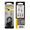 Nite Ize - Klamra naciągowa CamJam® XT Aluminum Cord Tightener - Czarny - NCJSA-01-R3