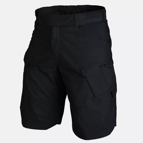 Helikon - Spodenki taktyczne Urban Tactical Shorts UTS - 11" - PolyCo Ripstop - Czarne - SP-UTK-SP-01