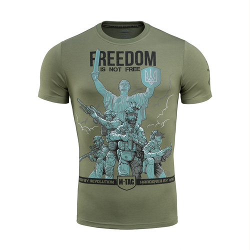 M-Tac - Koszulka Freedom - Bawełna - Zielony - 80072038