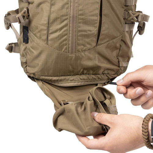 Helikon - Plecak EDC Groundhog - Nylon RipStop - MOLLE/PALS - Coyote - PL-GHG-NL-11