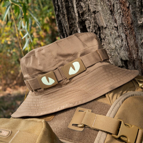 M-Tac - Naszywki odblaskowe Tiger Eyes Laser Cut - Para - Coyote - 51140005