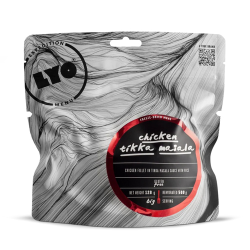 LyoFood - Liofilizowana racja żywnościowa Lyo Expedition - Kurczak Tikka Masala - 500 g