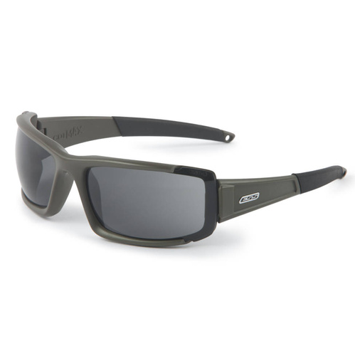 ESS - Okulary balistyczne CDI MAX - Matte Olive - Przyciemniane Smoke Gray - EE9003-03