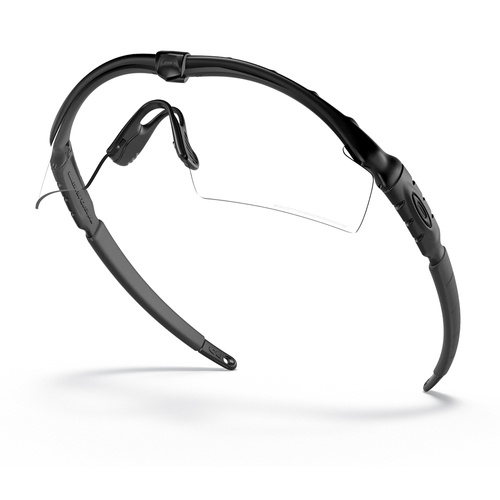 Oakley - Okulary balistyczne Standard Issue M Frame 2.0 Industrial - Matte Black - Przezroczyste soczewki - OO9213-04