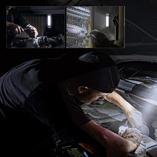 Fenix - Latarka LED akumulatorowa / warsztatowa WT16R - 300 lumenów - Czarna - 039-479