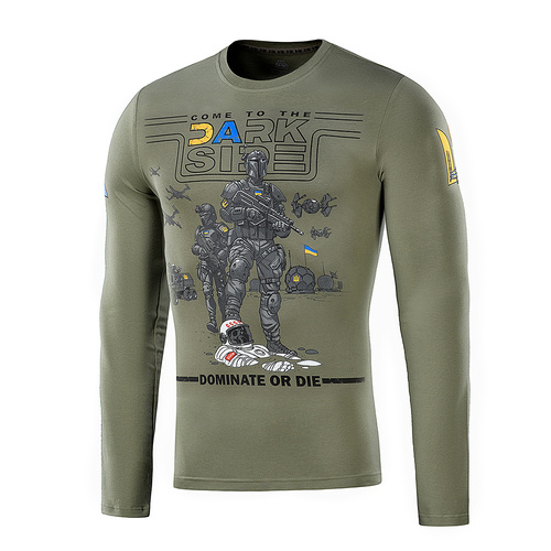 M-Tac - Bluza z długim rękawem UA Side - Bawełna - Oliwkowy - 6759