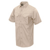 Helikon - Koszula z krótkim rękawem Defender Mk2 - PolyCotton Ripstop - Khaki - KO-DS2-PR-13